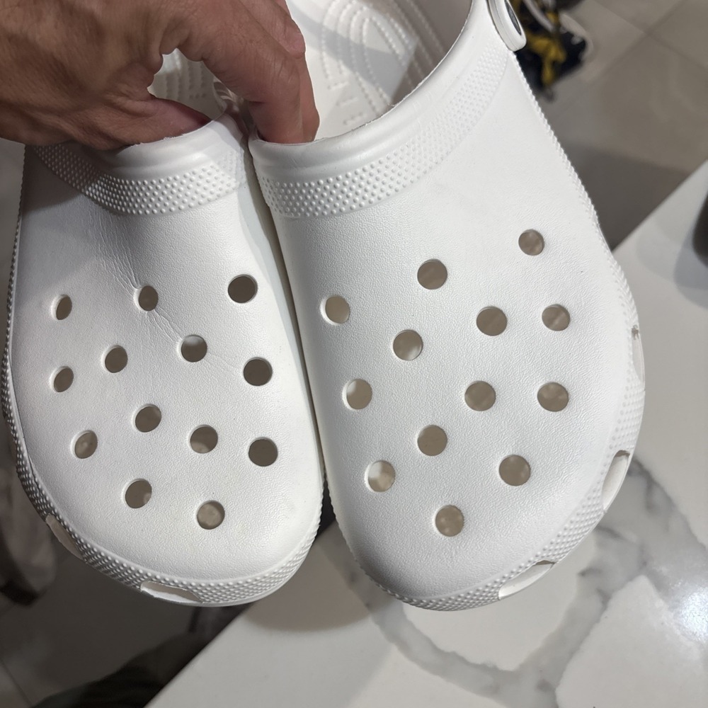 crocs classic men size 13 new White - Picture 2 of 6